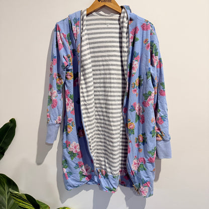 Charlo Size S Women’s Zip-Front Floral Jacket