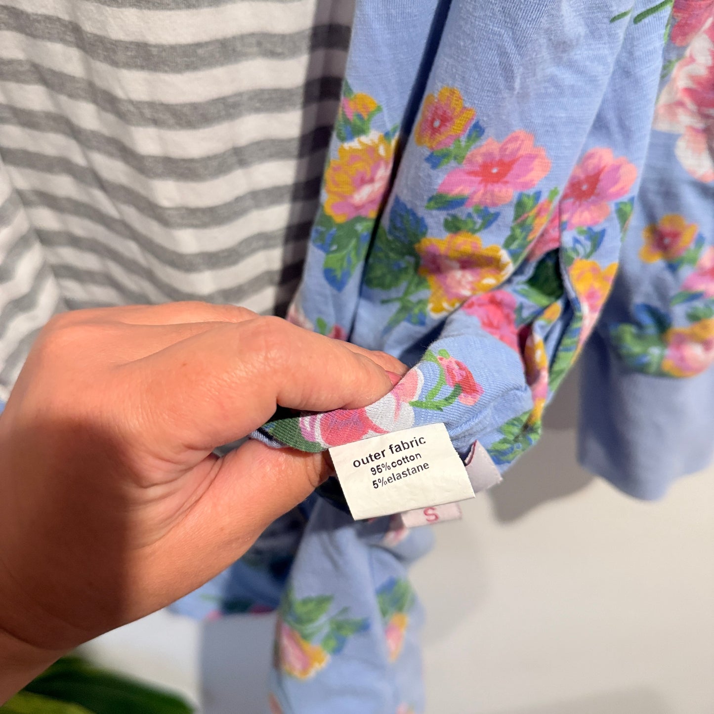 Charlo Size S Women’s Zip-Front Floral Jacket