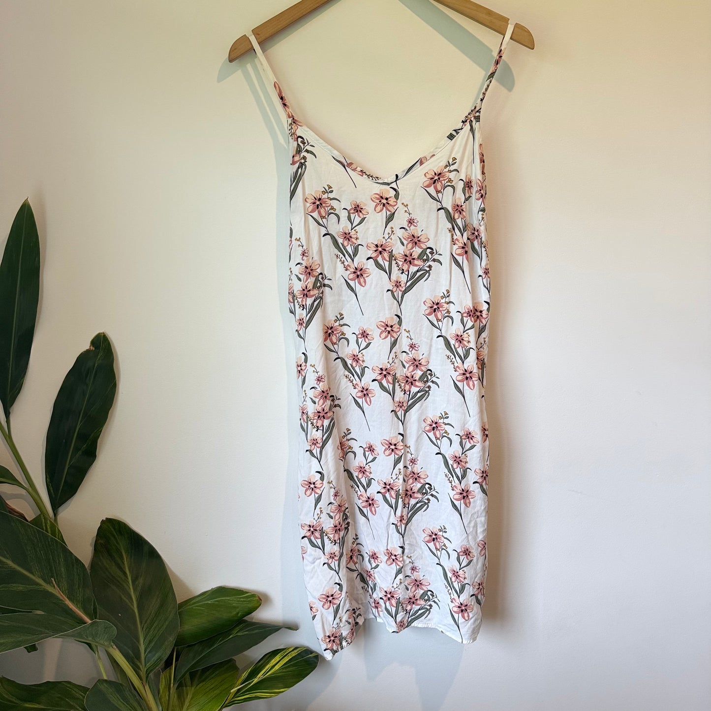 Real Women Floral Viscose Dress - Size M