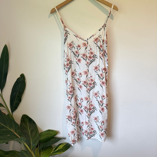 Real Women Floral Viscose Dress - Size M