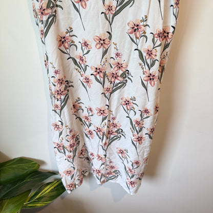 Real Women Floral Viscose Dress - Size M