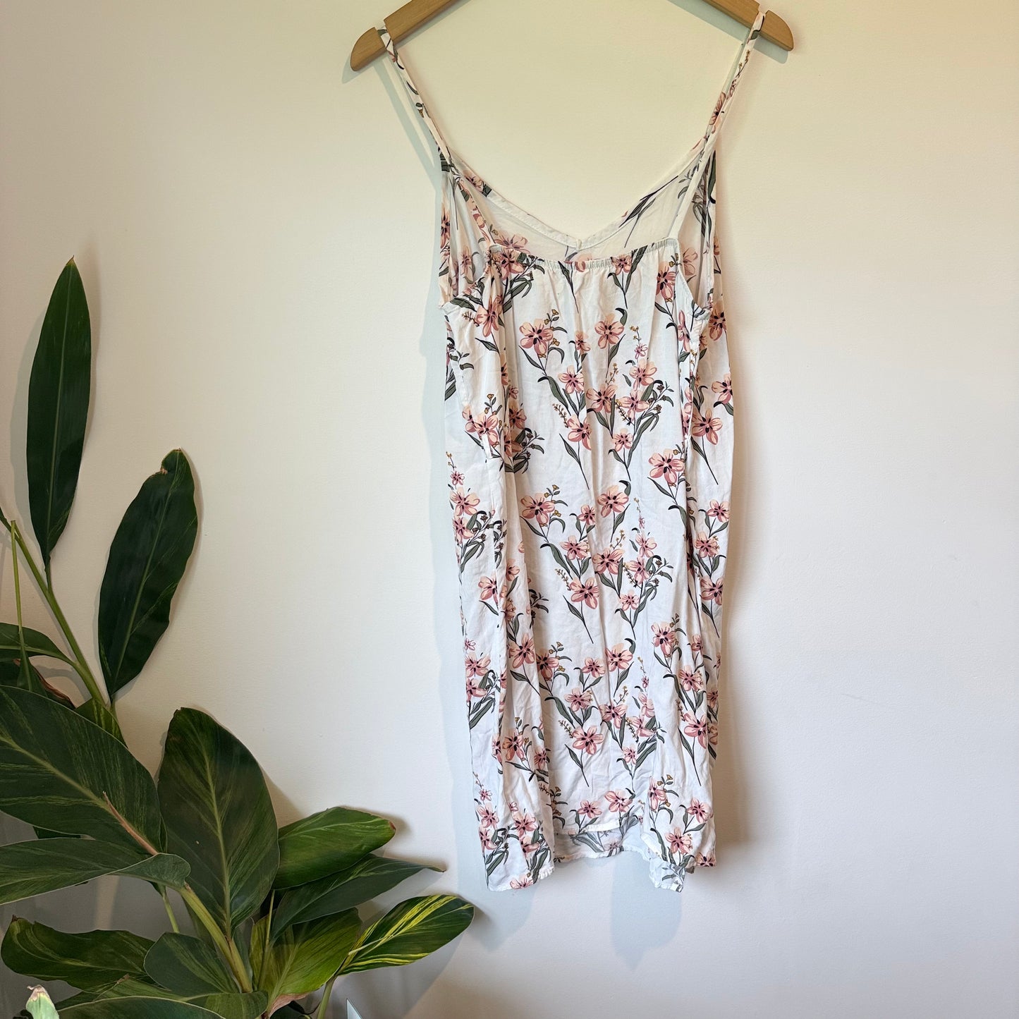 Real Women Floral Viscose Dress - Size M
