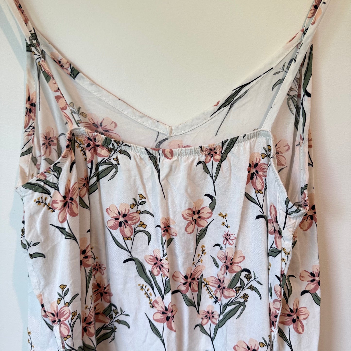 Real Women Floral Viscose Dress - Size M