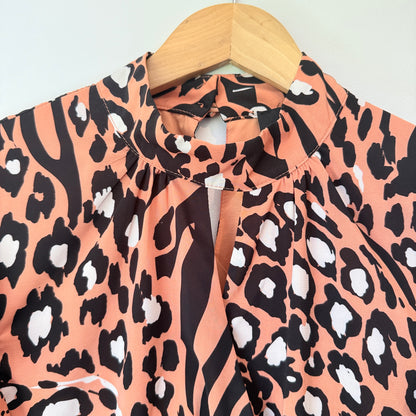 Amaya Size 10 Leopard Print Dress *AS NEW*