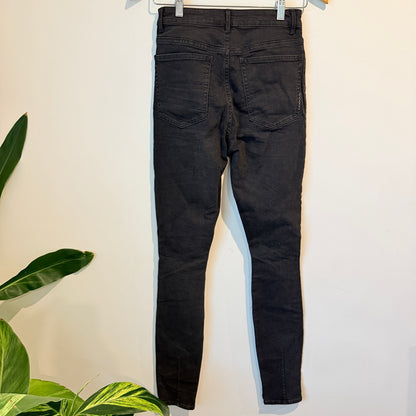 Neuw Size 27 Black Marilyn Skinny Jeans