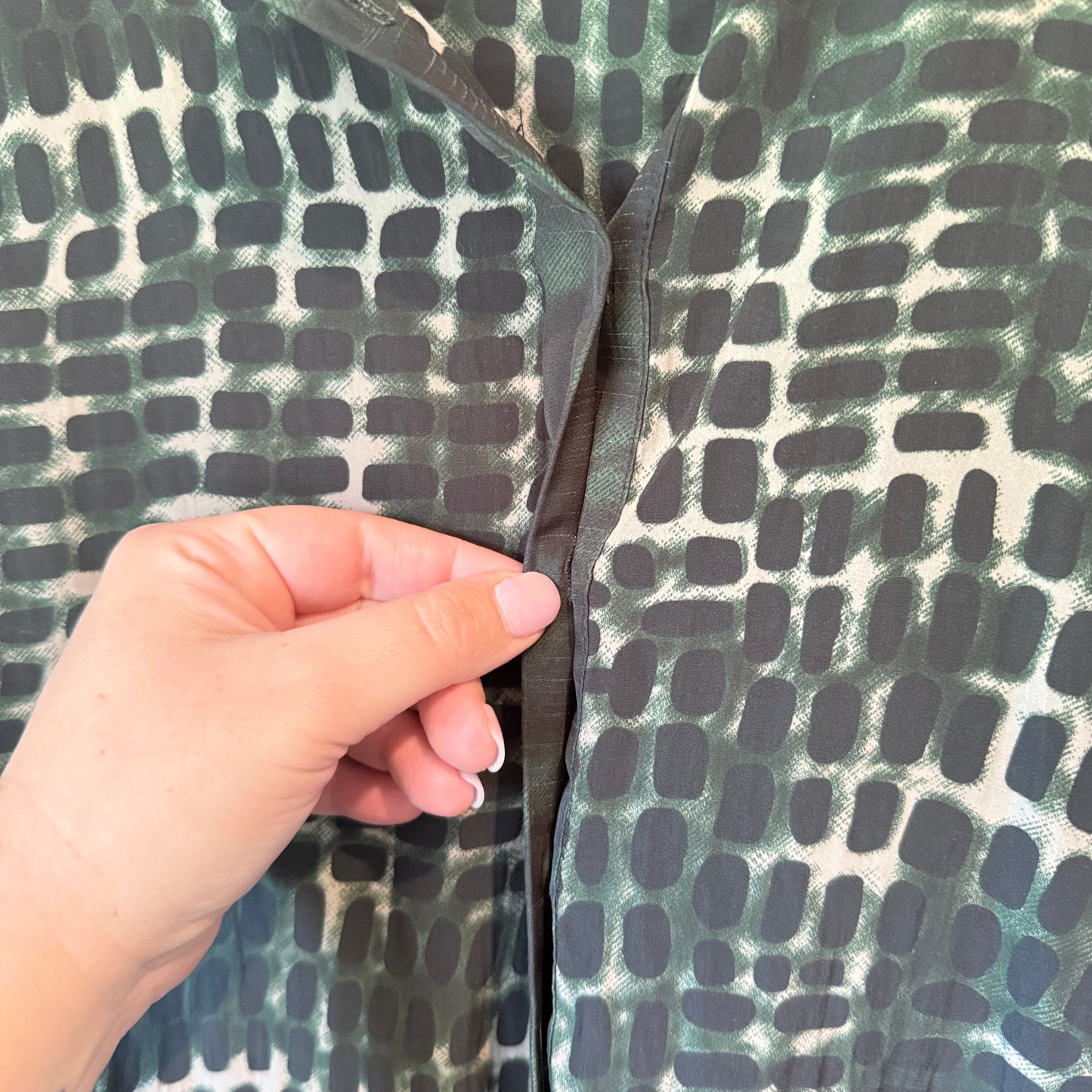 Marilyn Seyb (NZ Brand) Long-Sleeve Dress Size 12