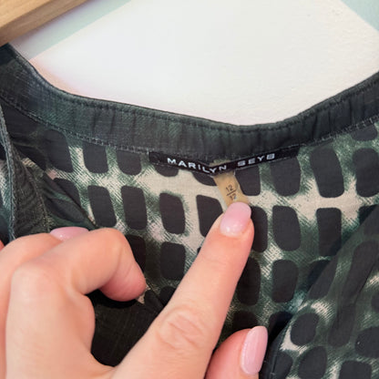 Marilyn Seyb (NZ Brand) Long-Sleeve Dress Size 12