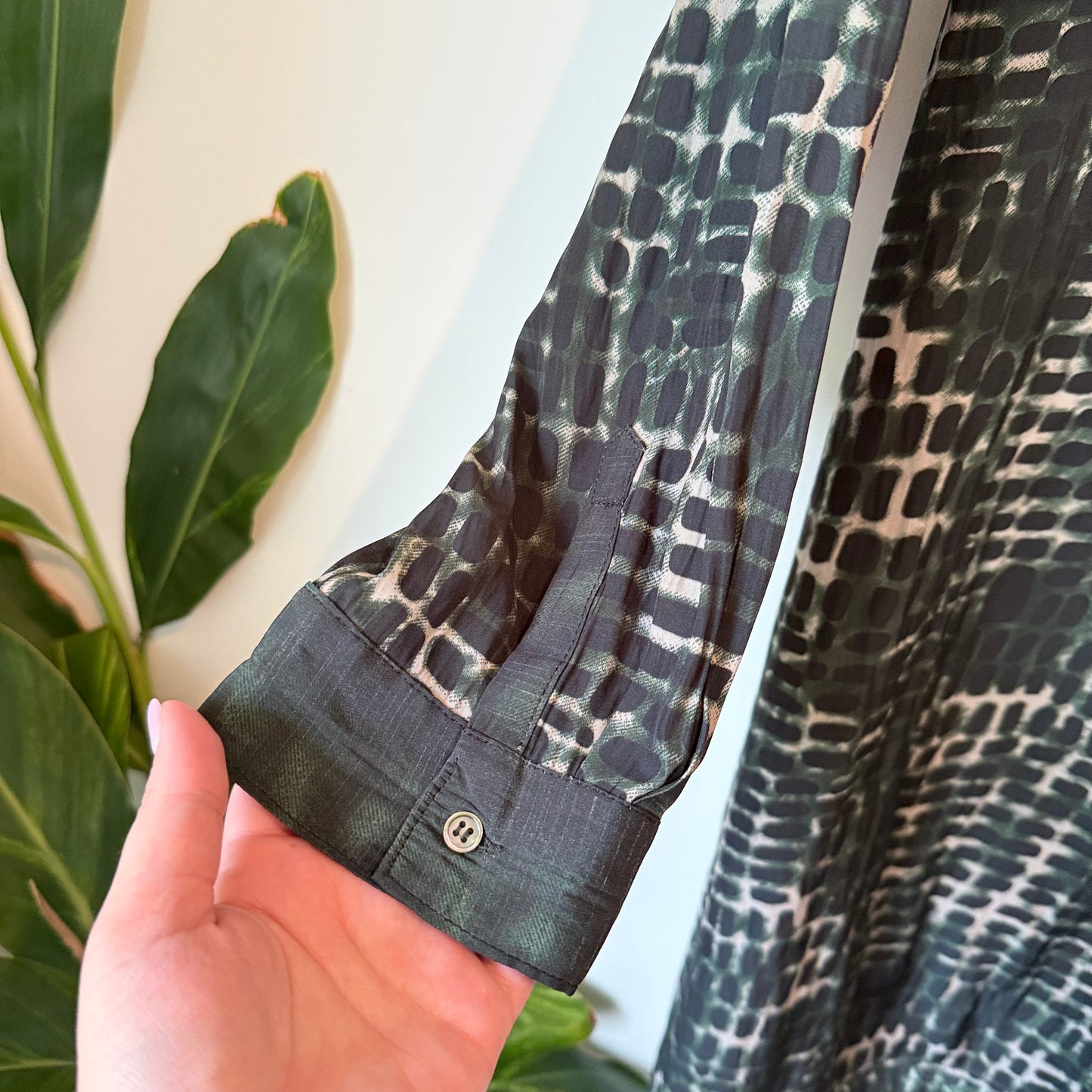 Marilyn Seyb (NZ Brand) Long-Sleeve Dress Size 12