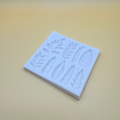 Leaf-Pattern Silicone Mold