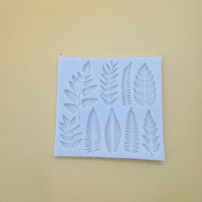 Leaf-Pattern Silicone Mold