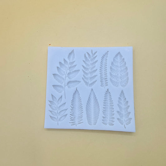 Leaf-Pattern Silicone Mold