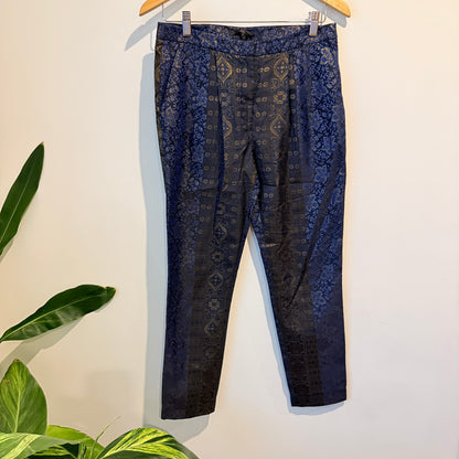 tibi Size 8 Patterned Trousers