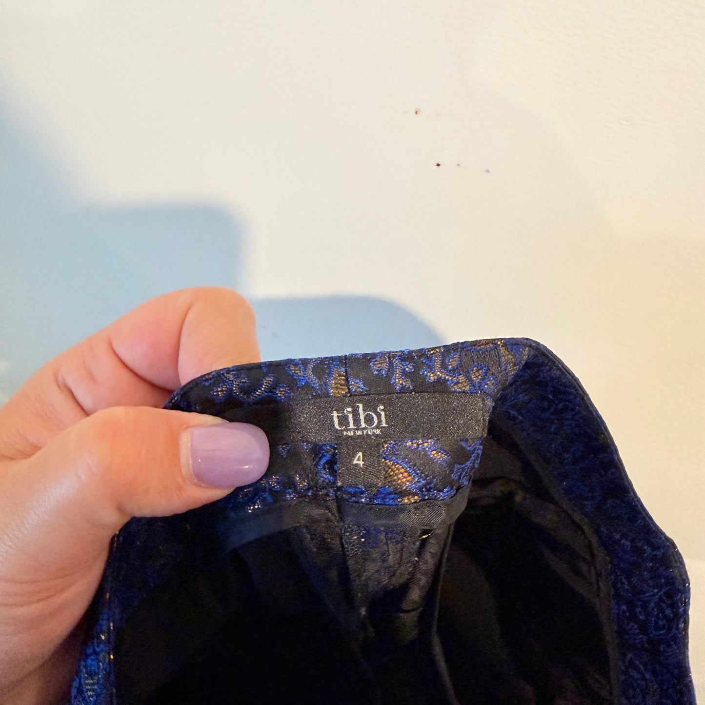 tibi Size 8 Patterned Trousers