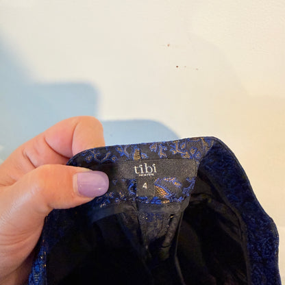 tibi Size 8 Patterned Trousers