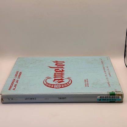 Camelot Score by Frederick Loewe and Alan Jay Lerner