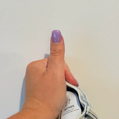 Mother Size 27 Light Wash Slim-Straight Jeans