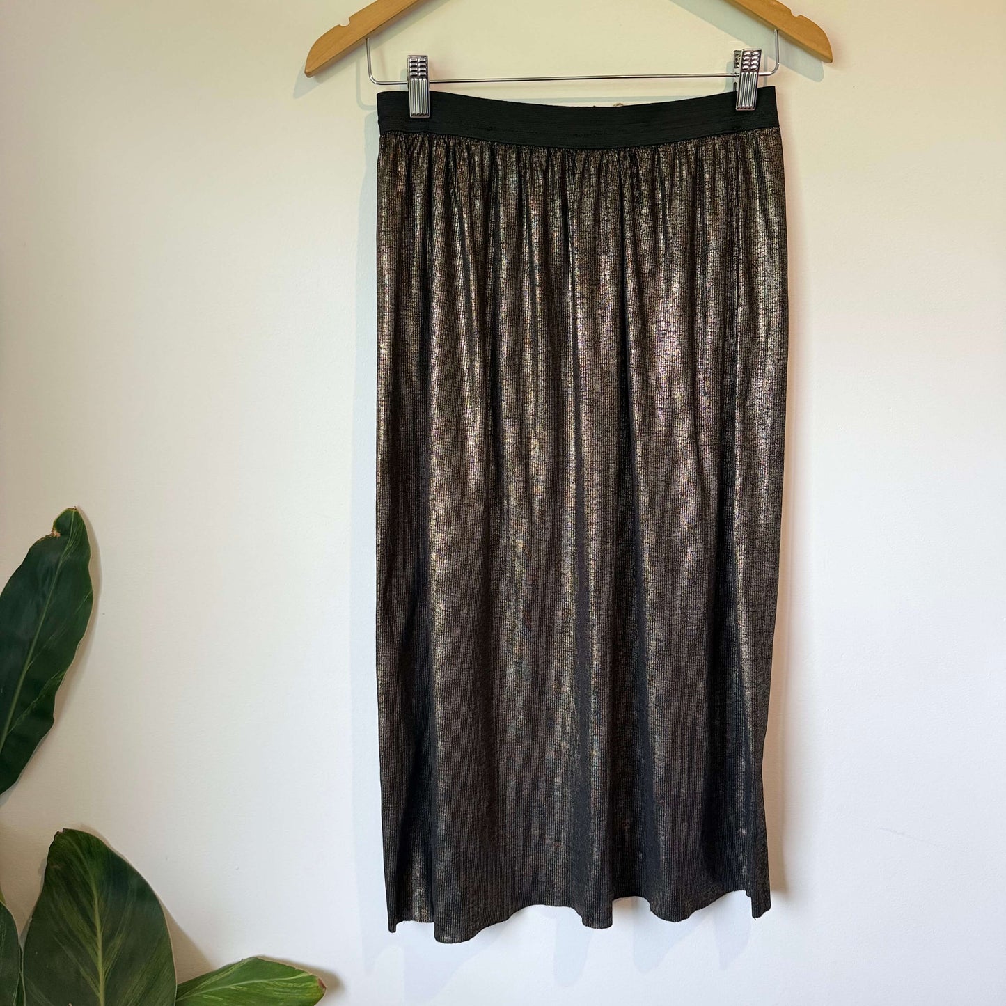 Danny (Made in NZ) Size 10 Metallic Skirt