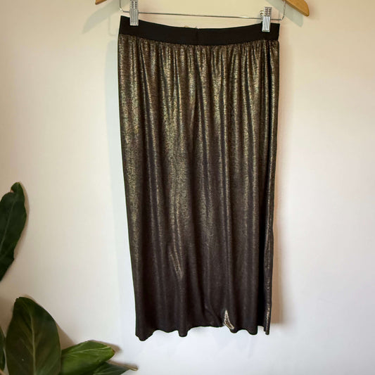 Danny (Made in NZ) Size 10 Metallic Skirt