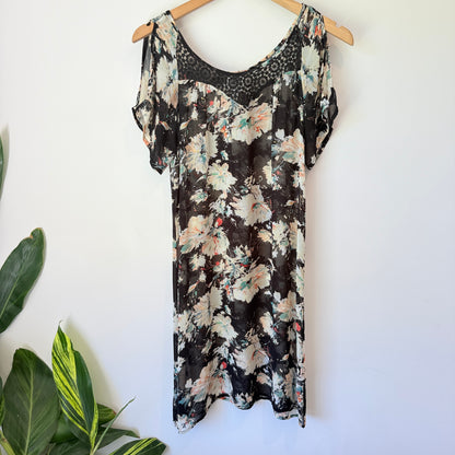 Principals Floral Mini Dress Size 8