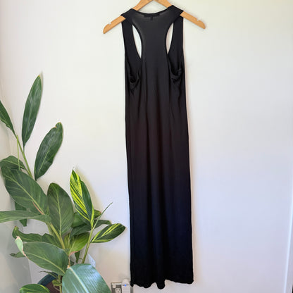 Keith Matheson Black Racerback Maxi Dress Size 10