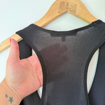 Keith Matheson Black Racerback Maxi Dress Size 10