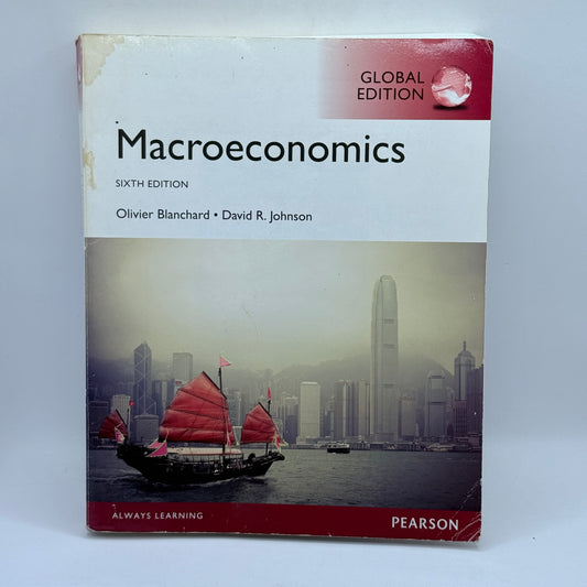 Macroeconomics Sixth Ed by Olivier Blanchard & David R. Johnson