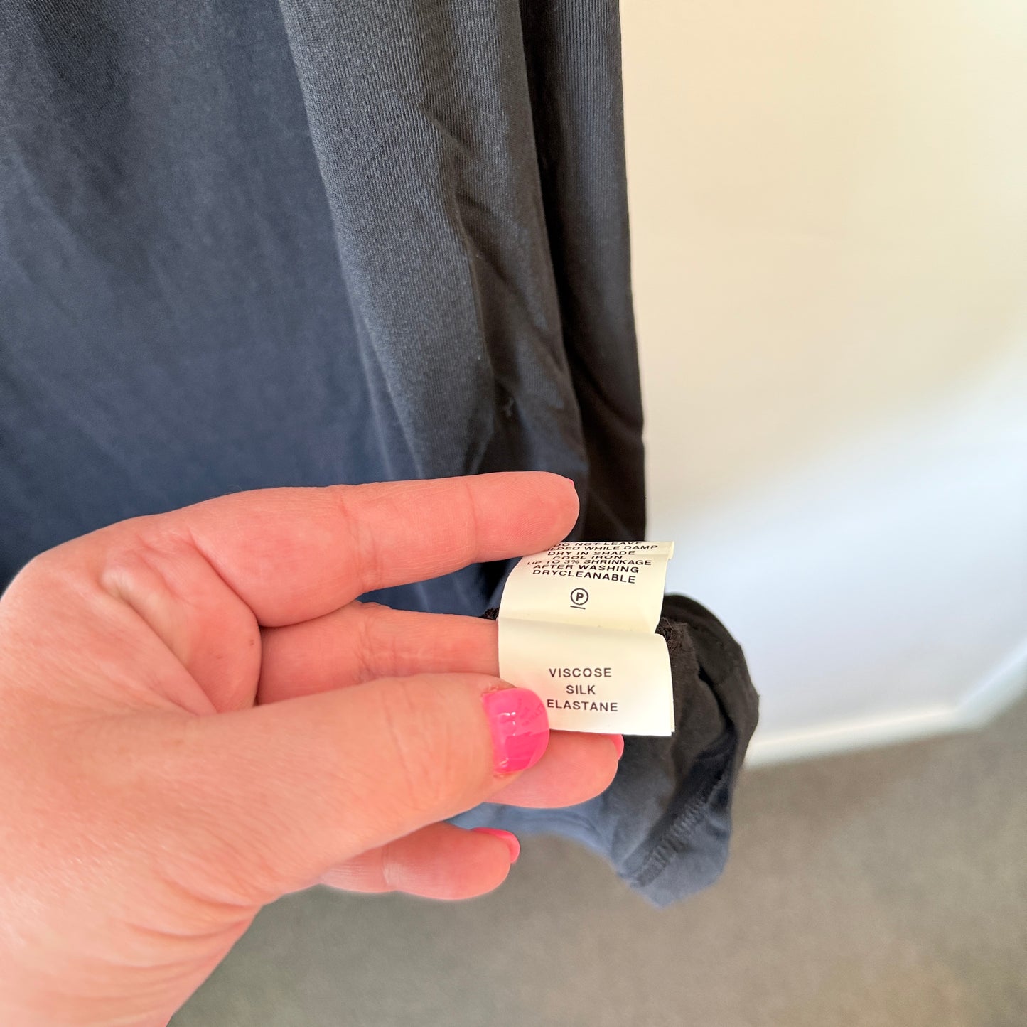 Keith Matheson NZ Made Viscose / Silk Maxi Tank Dress Size 12