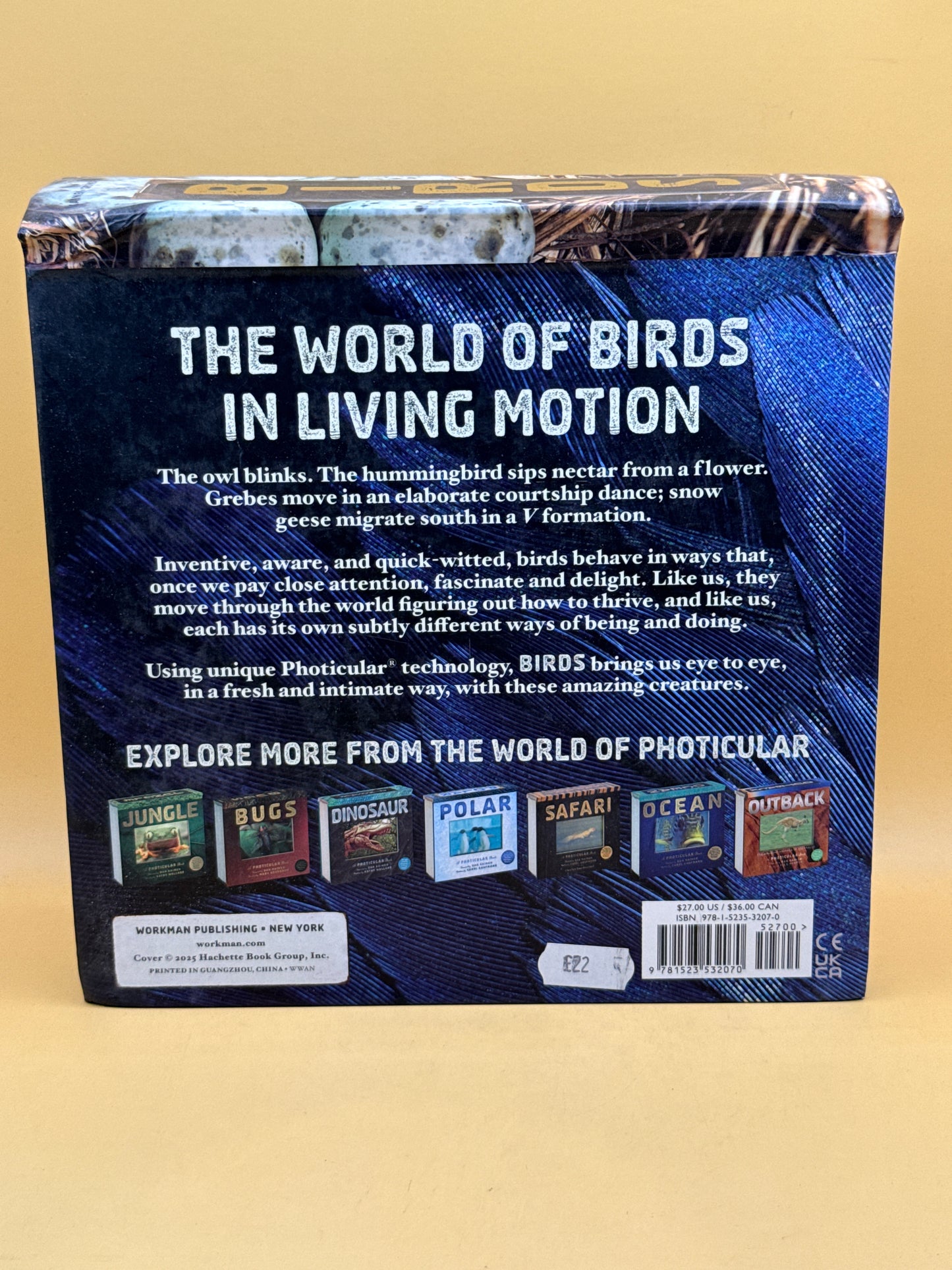Birds: A Photicular Book by Dan Kainen & Mara Grunbaum