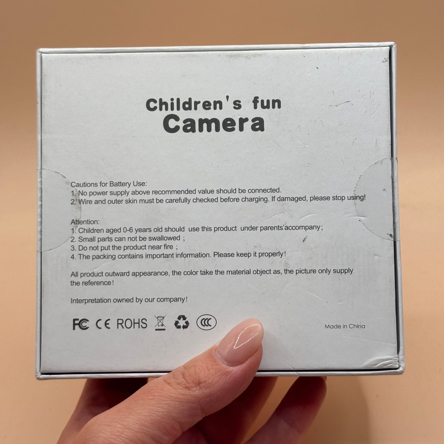Kids Digital Camera Unicorn Design – Model X10S Children’s Fun Camera