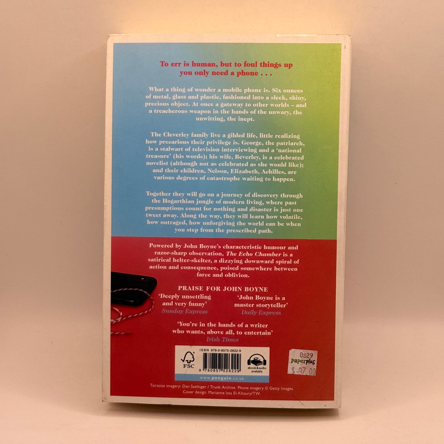 The Echo Chamber by John Boyne