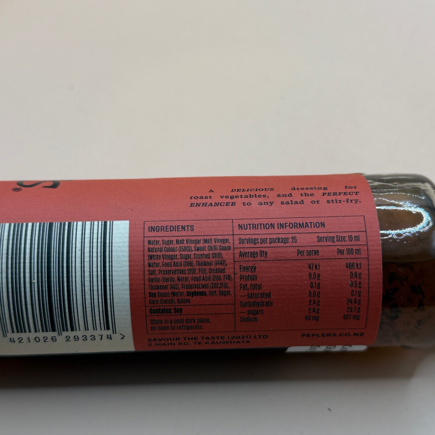 Peplers Roast Vegetable Splash 250ml