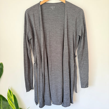 Quotha Size S Grey Wrap Cardigan