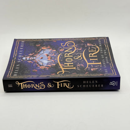 Thorns & Fire: An epic fantasy romance (The Ashes of Thezmarr) by Helen Scheuerer