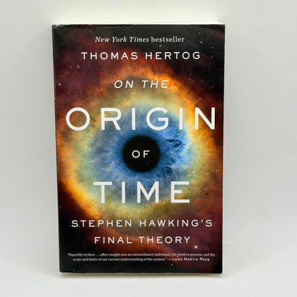 On the Origin of Time by Thomas Hertog