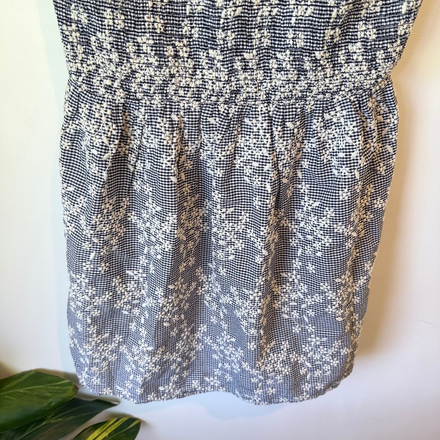 Zara Printed Halter Backless Dress Size L