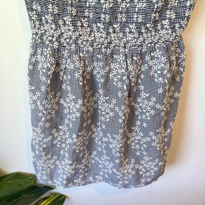 Zara Printed Halter Backless Dress Size L