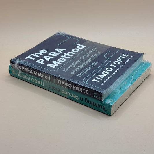 Building a Second Brain and The PARA Method by Tiago Forte