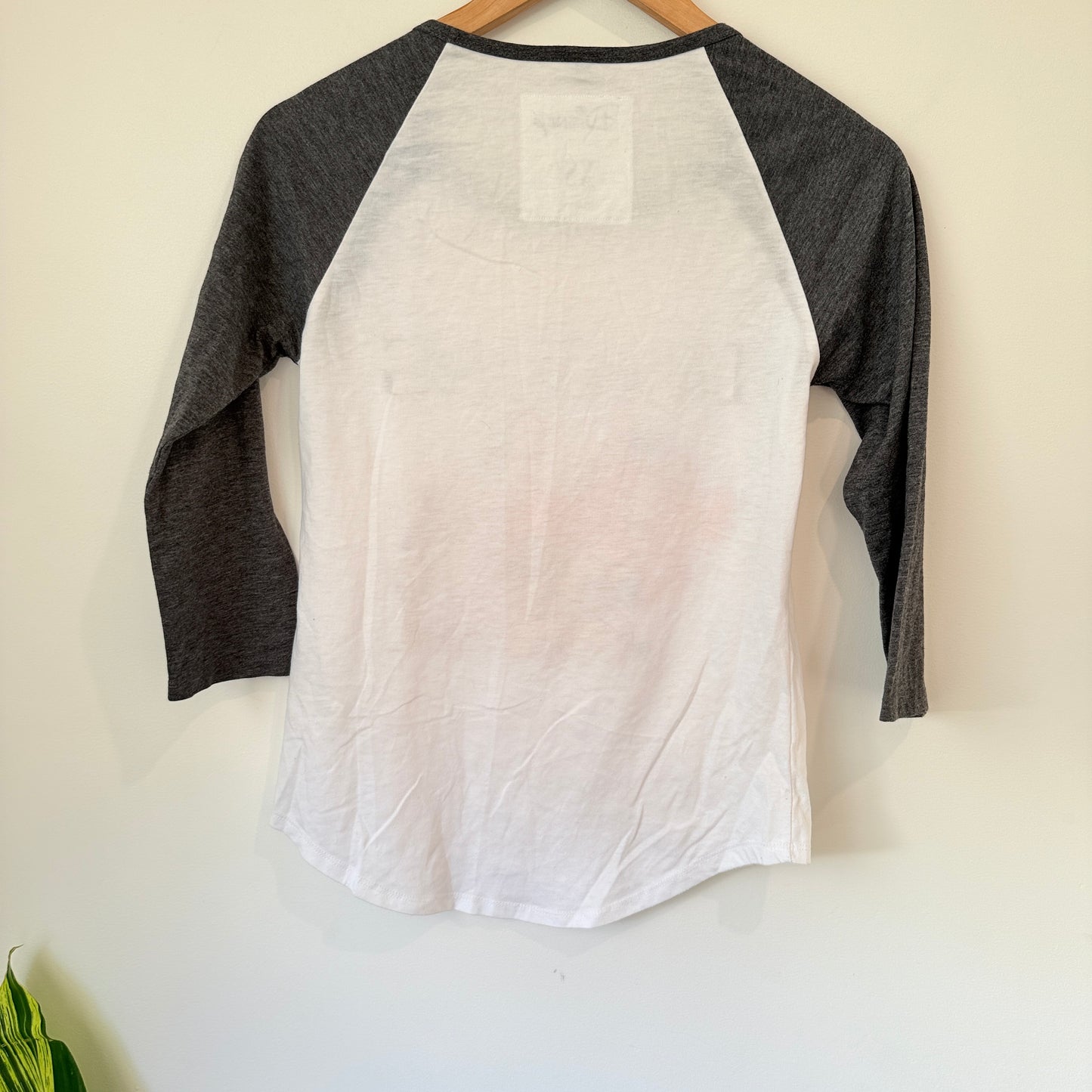 DISNEY The Lion King Raglan Tee White Grey - X-Small