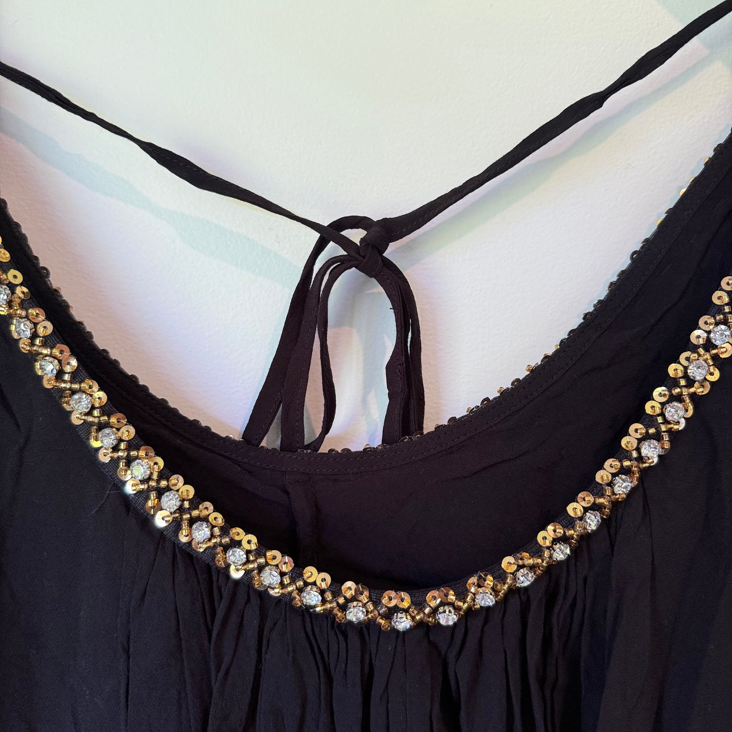 Scarlett & Hehe Size S Black Blouse