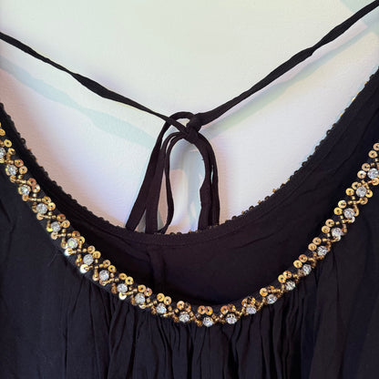 Scarlett & Hehe Size S Black Blouse