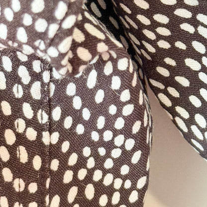 Slim-sation Size 10 Black White Patterned Pants