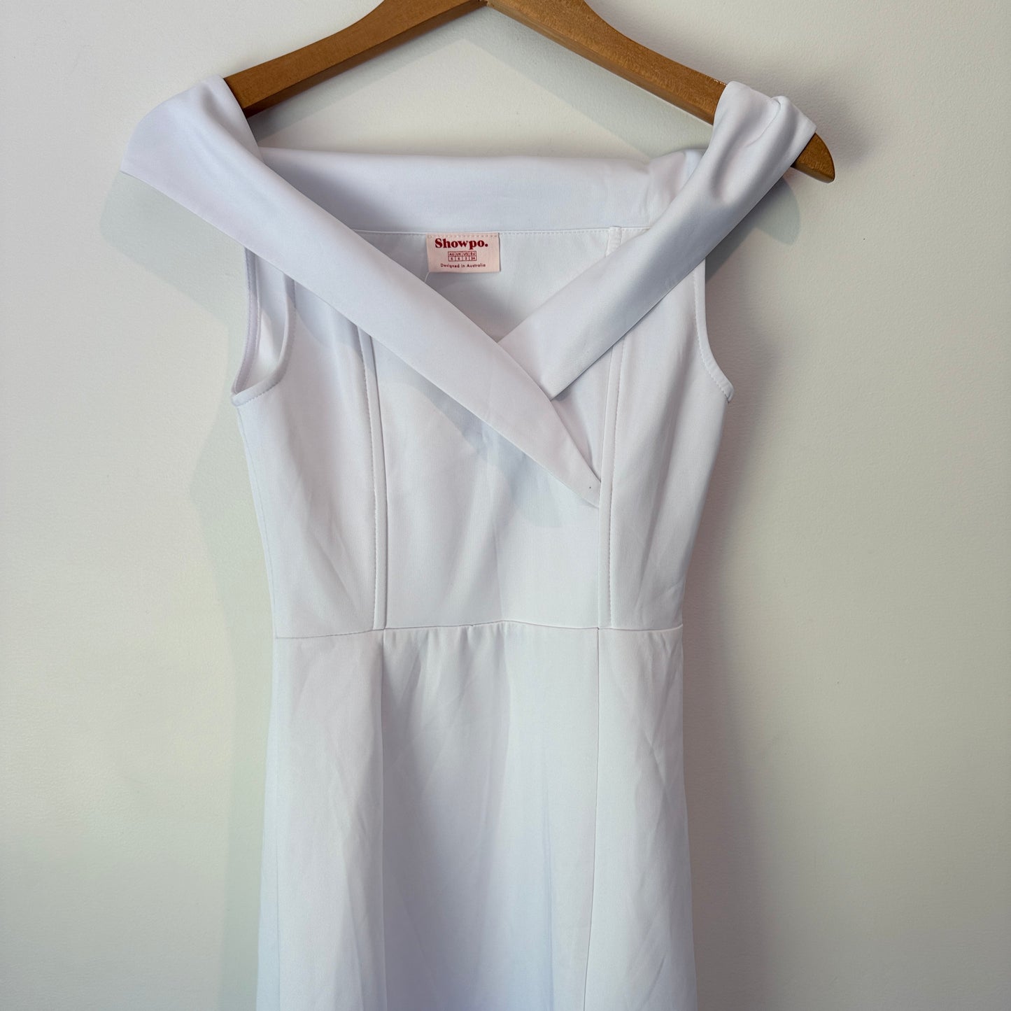 Showpo One For The Money Dress White Size 6