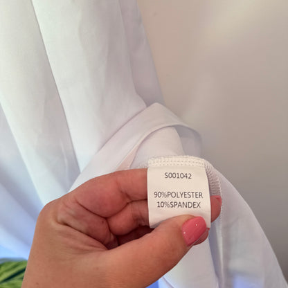 Showpo One For The Money Dress White Size 6