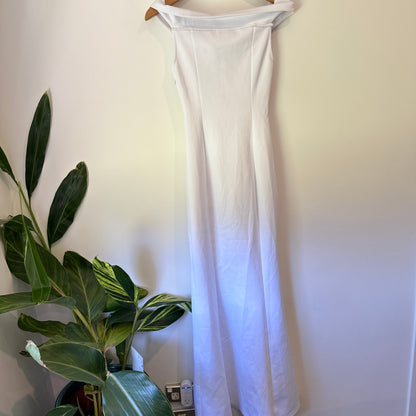 Showpo One For The Money Dress White Size 6