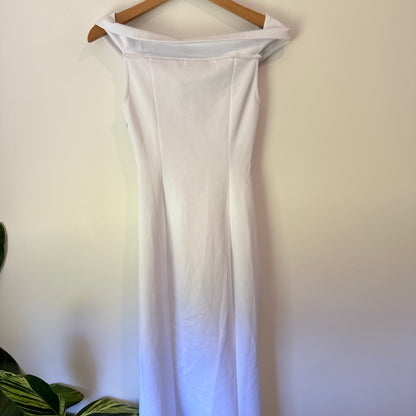 Showpo One For The Money Dress White Size 6