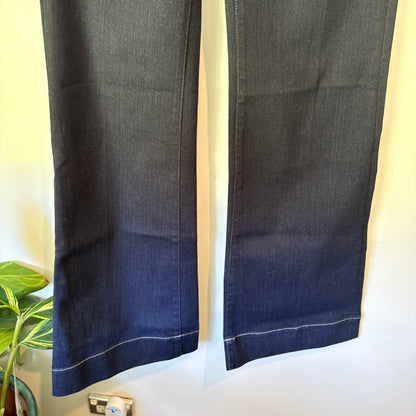 Found Denim Agatha Wide Leg Jeans Dark Wash Size 25