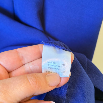 Mirrou Cobalt Blue Bodycon Dress –  Size L