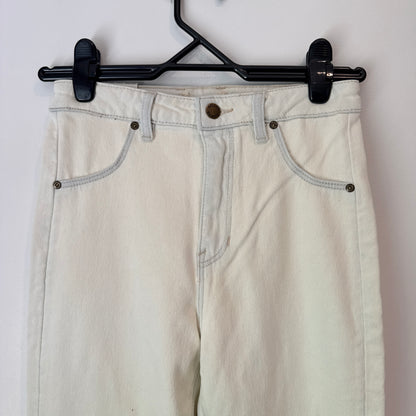 Rolla's Eastcoast Ankle Jeans High Rise Super Skinny Cream Size 25R