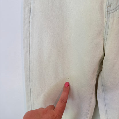 Rolla's Eastcoast Ankle Jeans High Rise Super Skinny Cream Size 25R