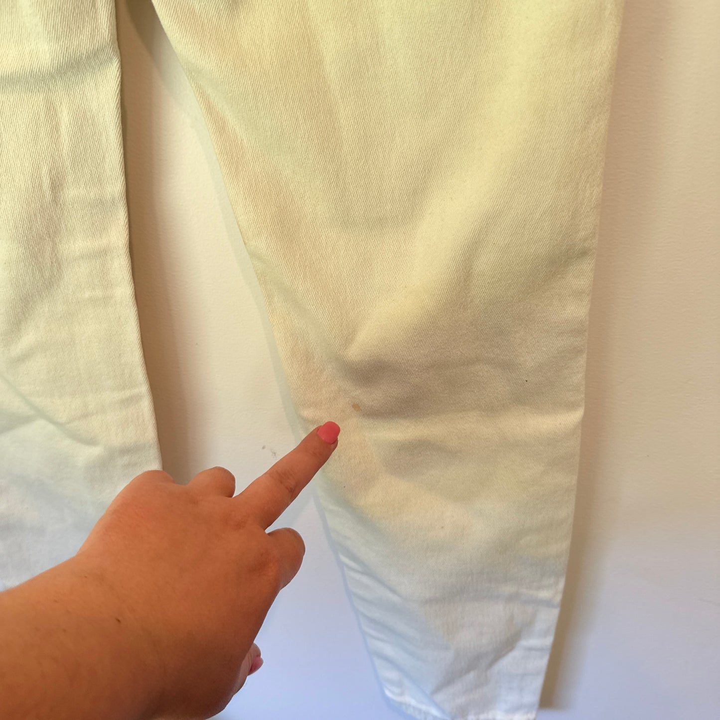 Rolla's Eastcoast Ankle Jeans High Rise Super Skinny Cream Size 25R